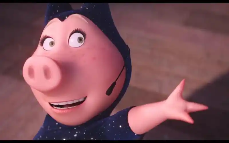 欢乐好声音-罗西塔所有的歌唱片段 rositas songs in sing 1&2