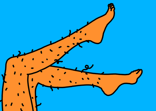 然而"腿毛"怎么破?