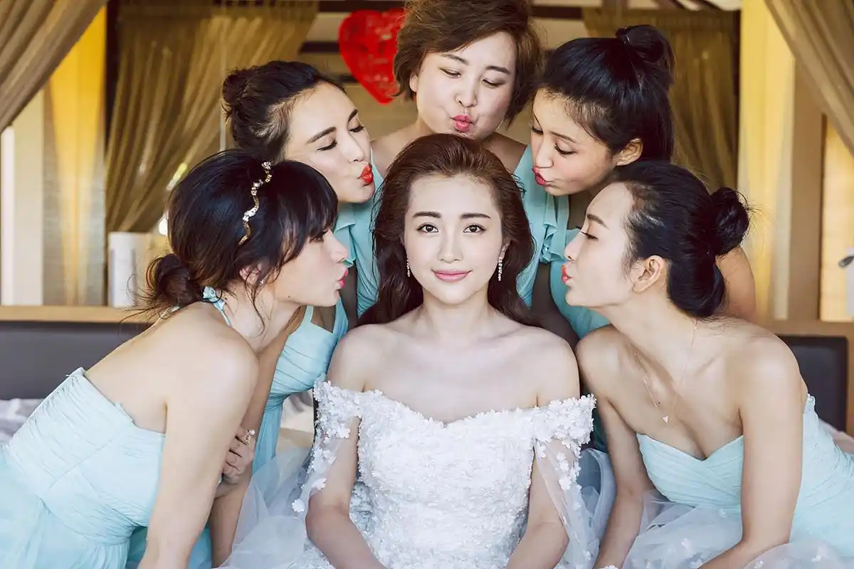 明星结婚伴娘团合集,大家最喜欢谁的伴娘团呢?真是各有各的美