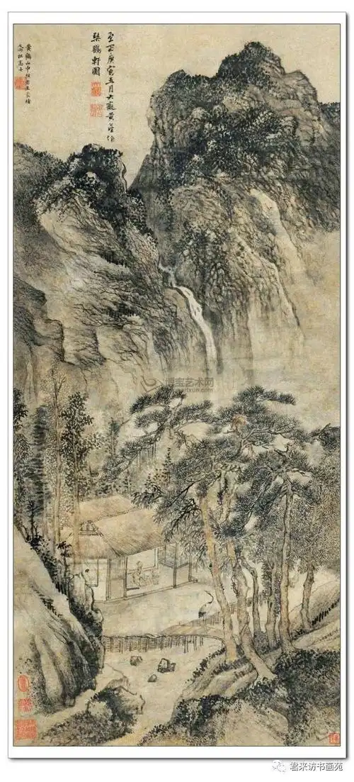 【经典】元代四大家之吴镇(梅花道人)作品欣赏_手机搜狐网