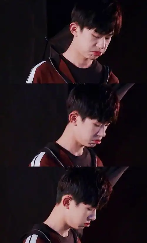 易烊千玺嘟嘴照合集来袭 这是哪家小可爱?