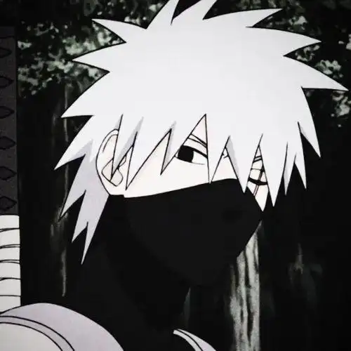 火影忍者黑白带土头像