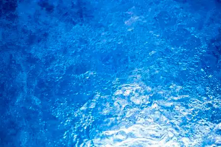 蓝色的水的质地图片