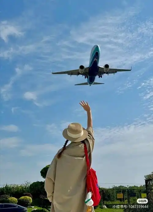 为了方便大家拍飞机,大连专门在机场外面建了一个仰望公园,让大家可以