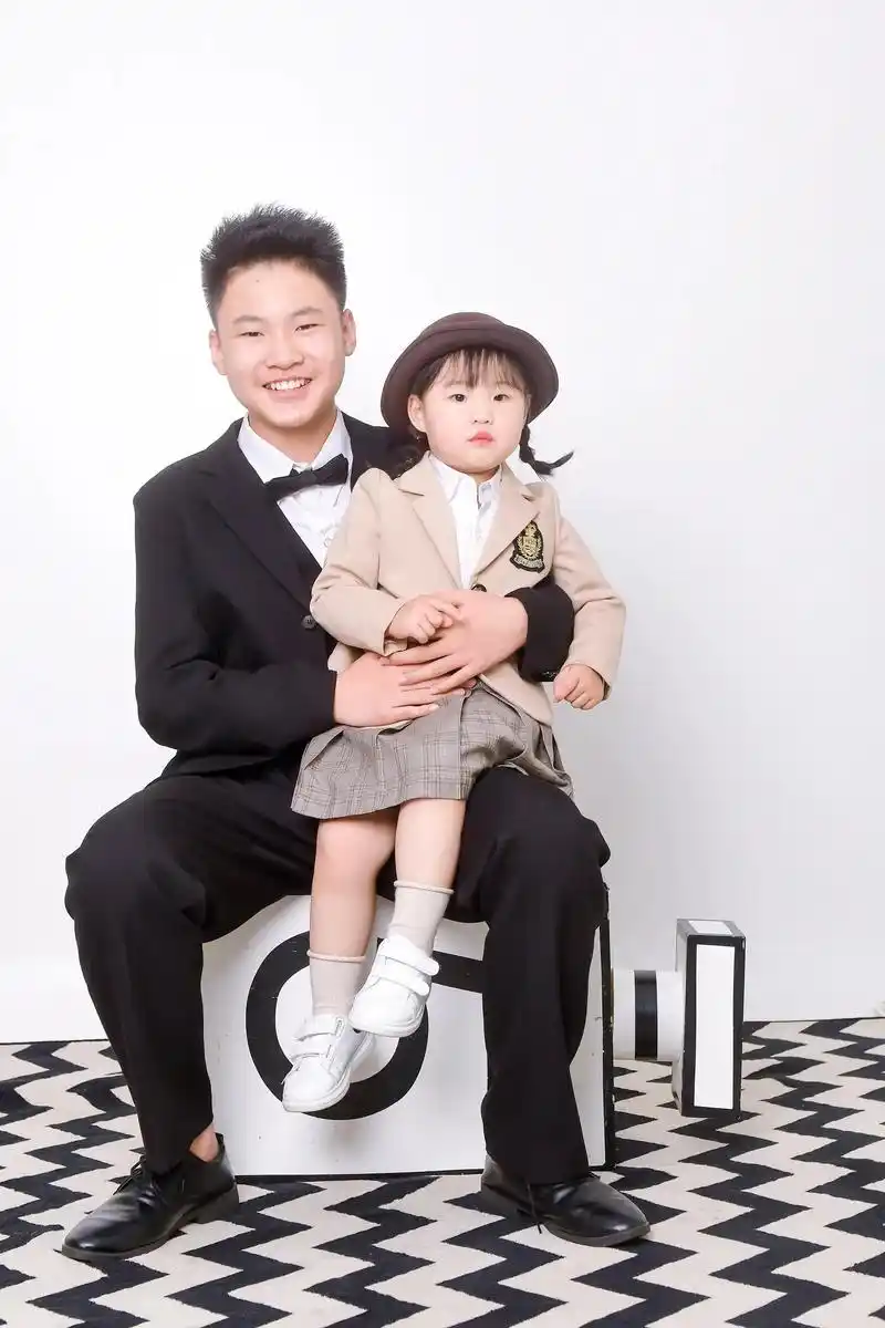 兄妹照片 - 用户冬月 - 抖音