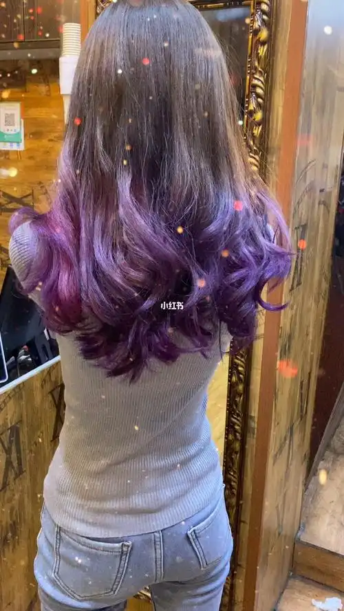 新发色渐变色渐变紫色