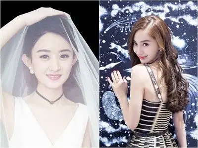 angelababy,赵丽颖首同框! 网为这张照片吵翻天