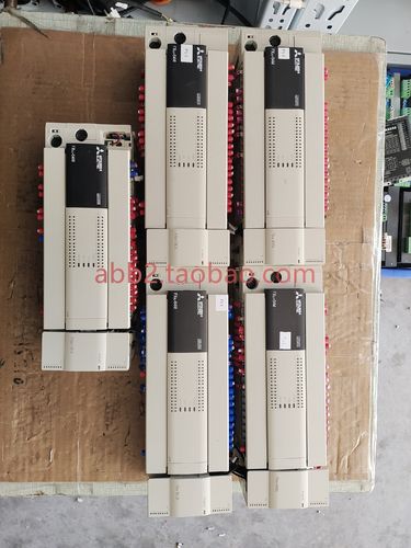 三菱plc控制器 fx3u-64mt/es-a fx2n-16ex