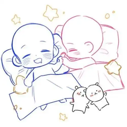 绘画素材双人模板赞评论3更多所有评论你也来说些什么吧