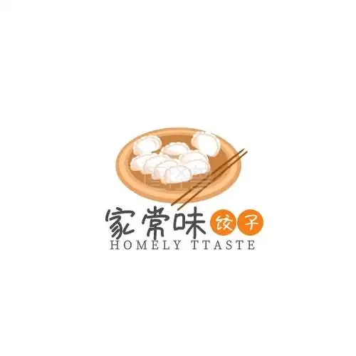 餐饮业饺子logo设计