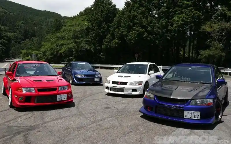 【jdm】三菱evo大特集! 4g63火力全开@箱根