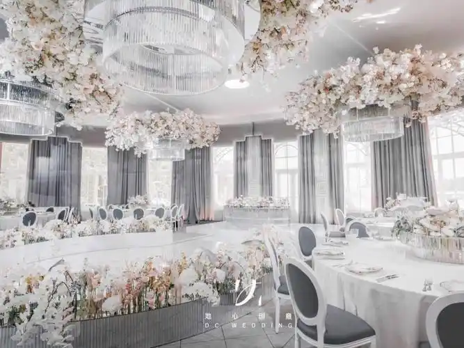 优雅简约大气婚礼布置轻奢婚礼唯美浪漫