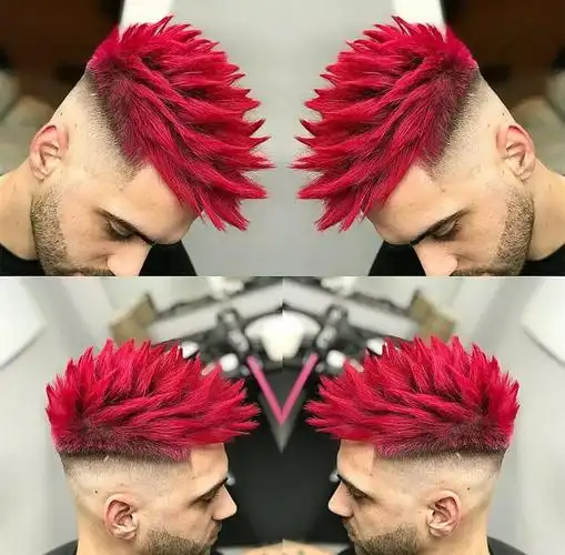 2018年流行男士刺猬头