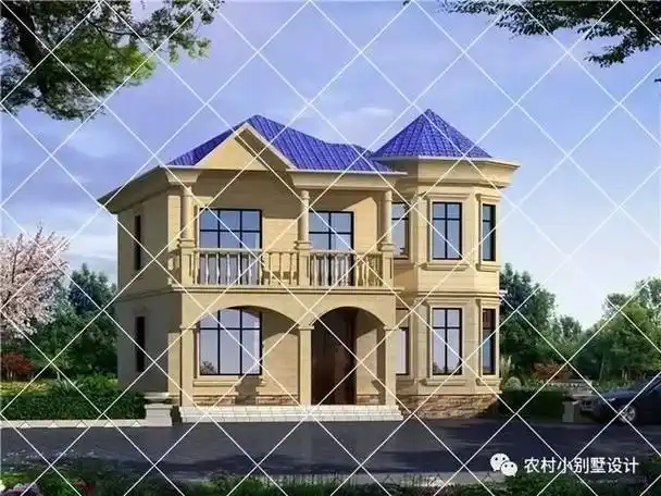 22套农村新款二层农村别墅,根据个人喜好而设计,最适合自家的房子