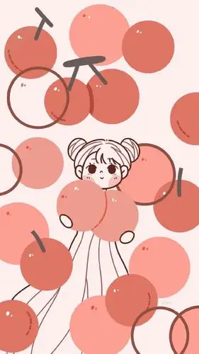 壁纸|甜美女生 手绘美图 少女心壁纸 可爱