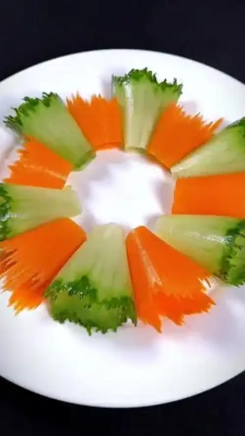 年夜饭这样摆盘简单又好看#吃出仪式感 #用心做菜 #摆盘技巧 #年夜饭