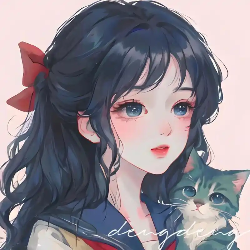 甜美可爱女生头像|日系简约风