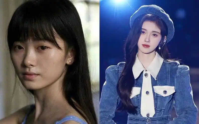 10位明星出道前旧照!罗云熙一样帅,肖战差异大,鞠婧祎简直判若两人_图