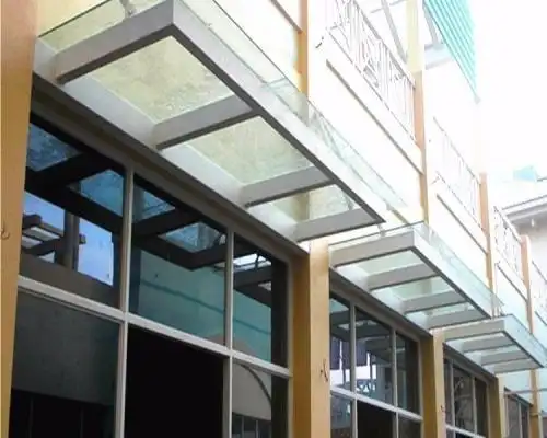 【坤普专业玻璃雨棚定做图片】坤普专业玻璃雨棚定做图片大全 - 河北