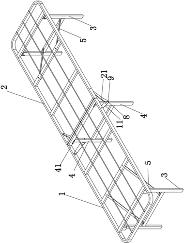 折叠床的制作方法