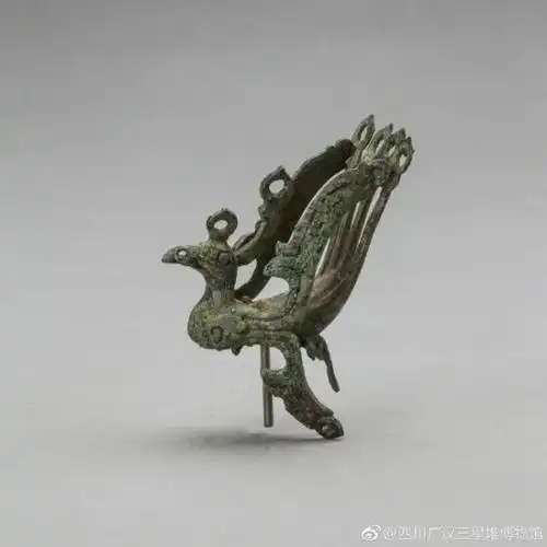 三星堆博物馆部分鸟造型文物|甲骨文|青铜|考古|三星堆博物馆|博物馆