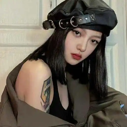 酷酷的女生头像