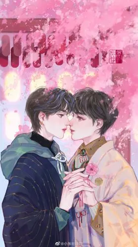 博君一肖 肖战 王一博 动漫绘画