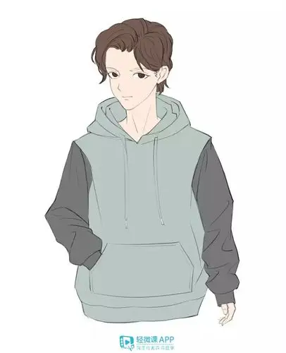 动漫衣服怎么画?男孩子的卫衣怎么画?