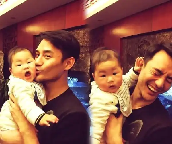 未婚男星抱孩子,张一山老练,王凯搞笑,网友:杨洋偷生的吧?