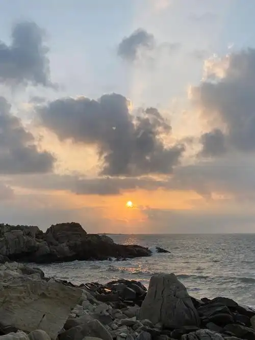 沙滩晨边优美的句子_晶羽文学网