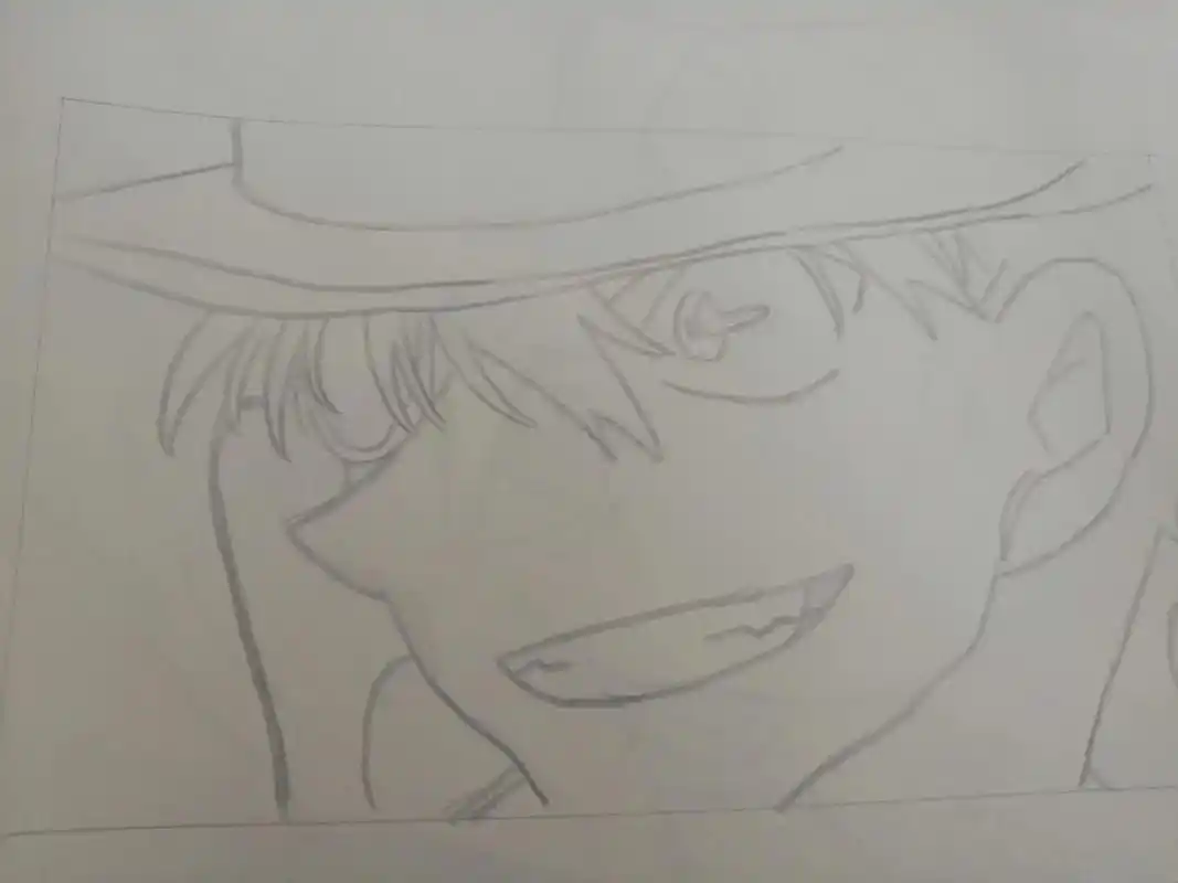 动漫帅哥 #铅笔画 #希望火 #手绘  - 抖音