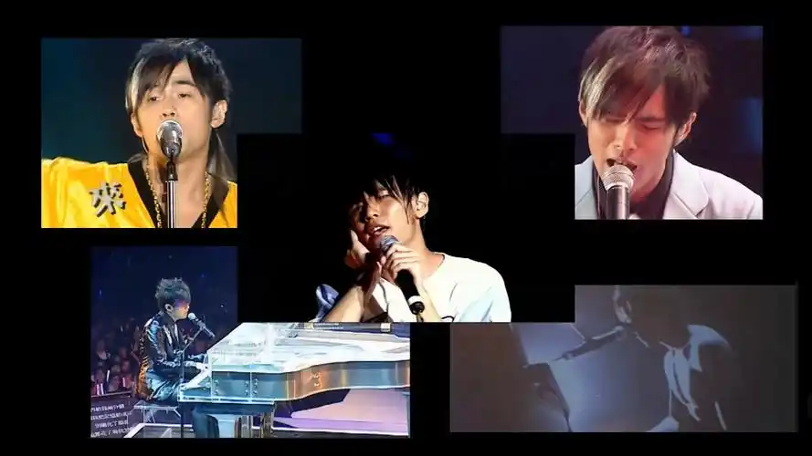 周杰伦只能自己卷自己,白毛伦vs黄毛伦vs青涩伦vs紫毛伦vs肌肉伦.