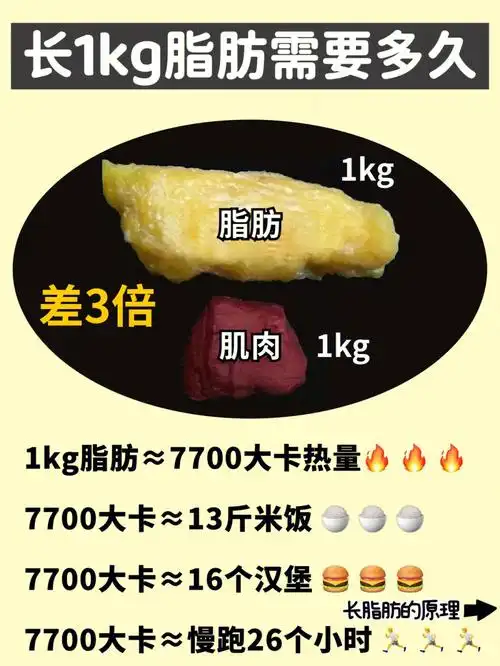 长1kg脂肪需要多久74拒绝减肥焦虑