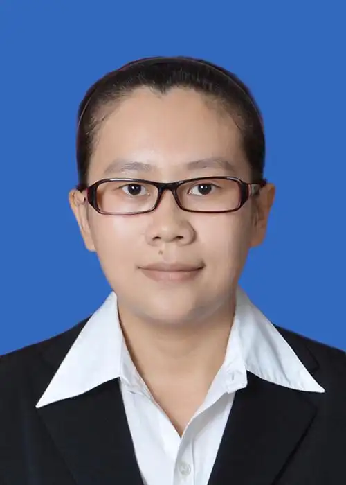 正装一寸照蓝底