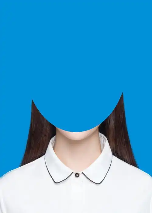 证件照素材五官眉毛素材五官素材8衣服女04