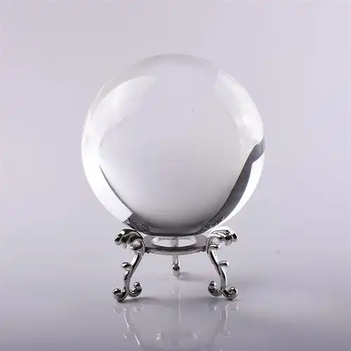 办公室水晶玻璃球图片