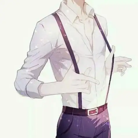 衬衫动漫男生露脸头像 动漫头像图片大全 -【爱个性】