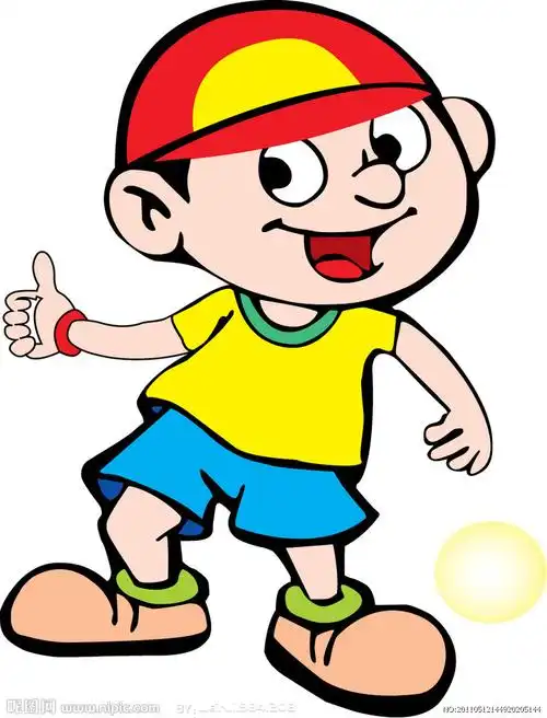 卡通小男孩图片
