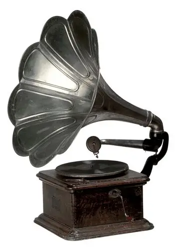 留声机图片老物件留声机