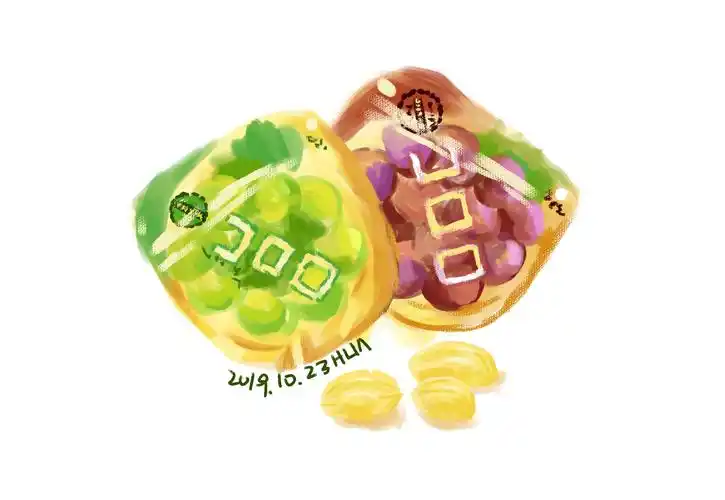 手绘零食(临摹)