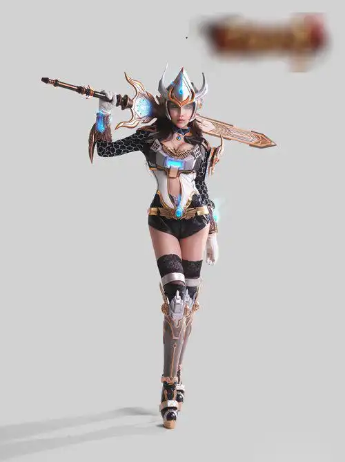 痛苦女王郭婷瑜化身性感机甲