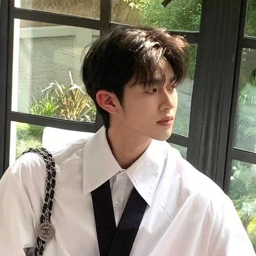 假毛男发套中分刘海帅气韩版蓬松短直发头套自然仿真男式短发发型