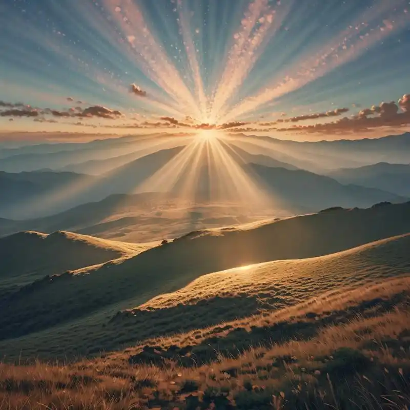 简约干净阳光治愈系风景头像 9198