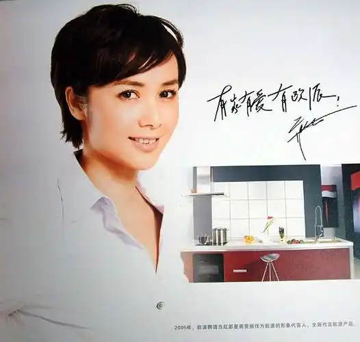 蒋雯丽代言欧派