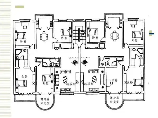 课程设计辅导(单元式多层住宅设计)ppt