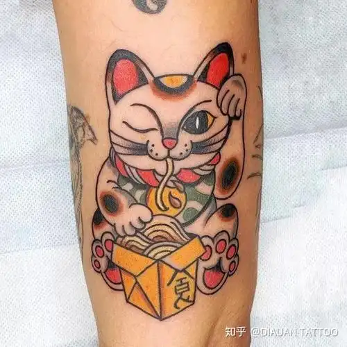 招财猫刺青为我们带来财气和运势! - 知乎