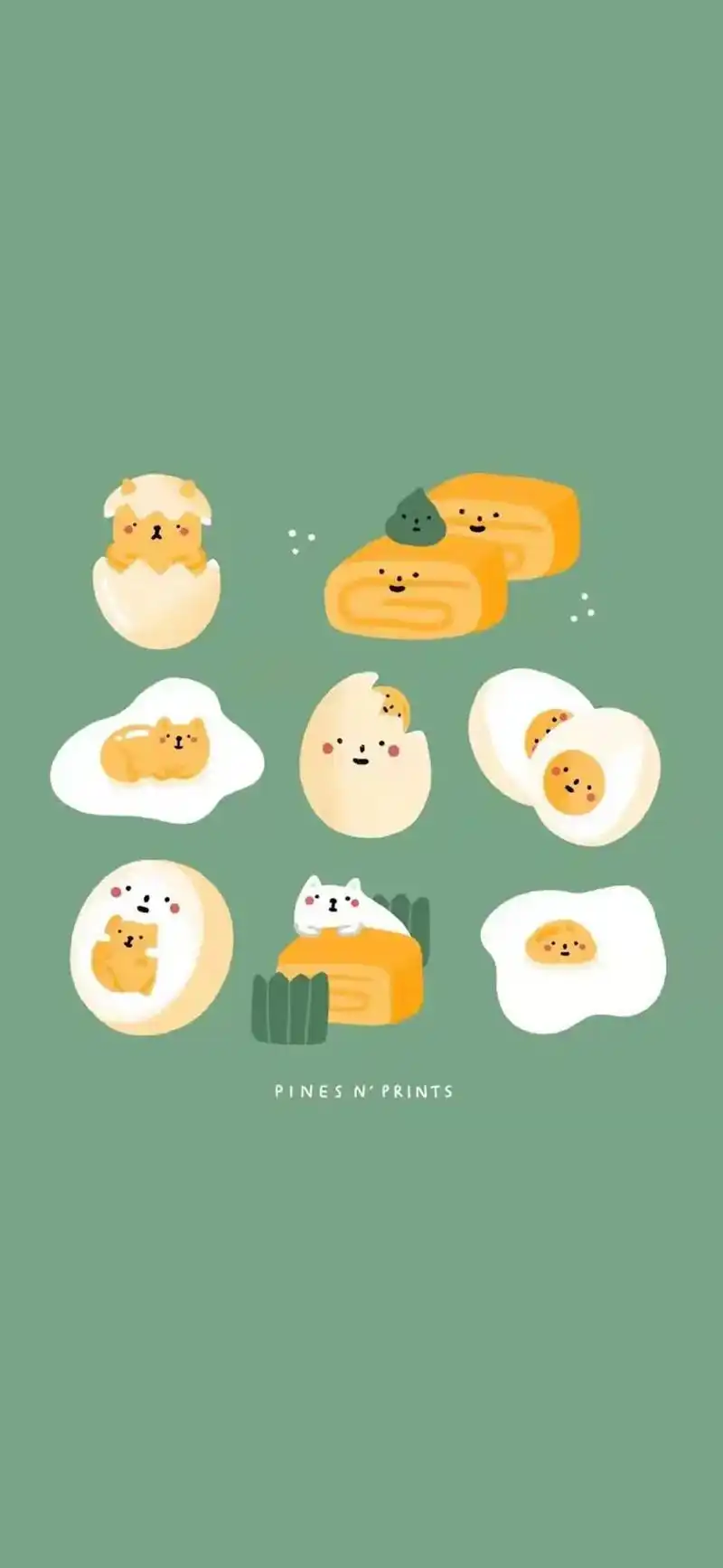 可爱纯色小清新壁纸