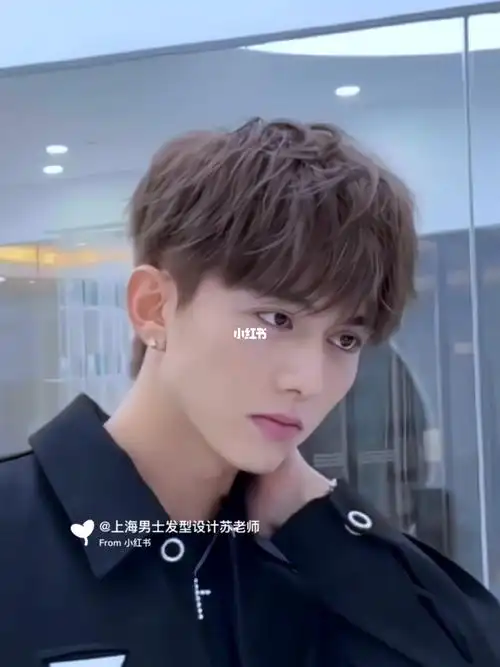 这个发型真的太适合奶狗了韩式纹理烫