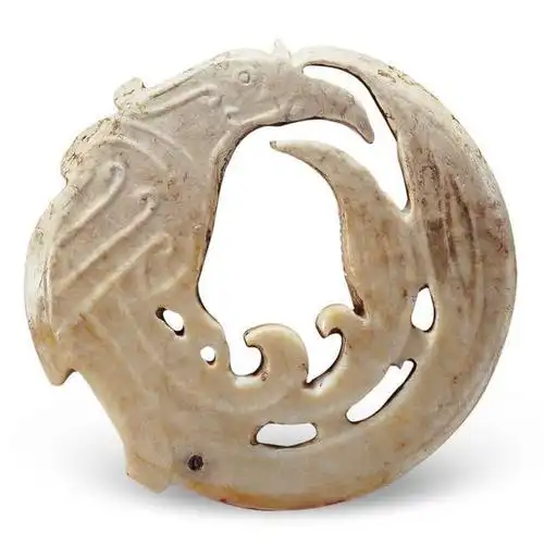 新石器时期石家河文化凤形佩