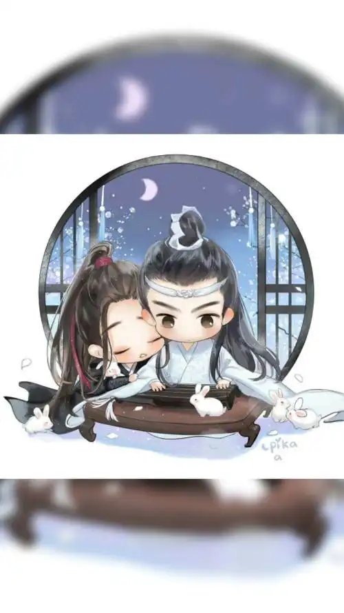 陈情令q版#好可爱,好喜欢